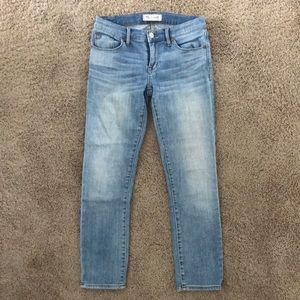 Madewell lightwash cropped jeans
